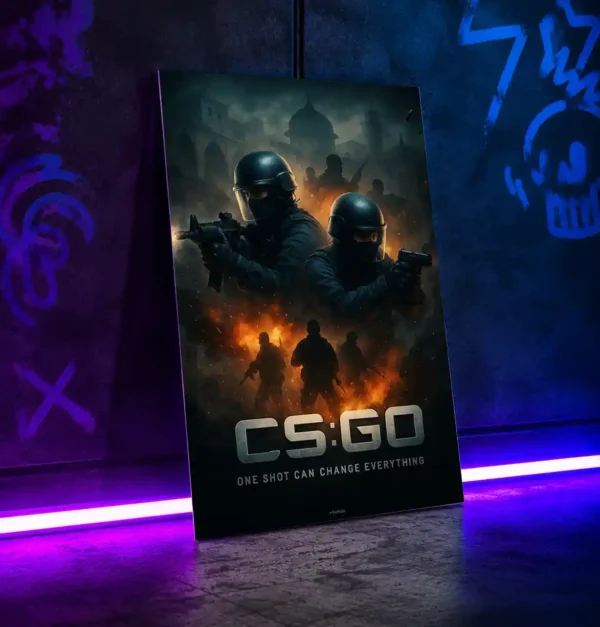 متال پوستر CSGO